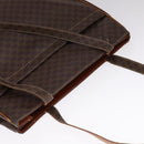 CELINE Macadam Canvas Tote Bag PVC Brown Gold Auth yk17143-6