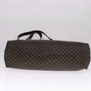 CELINE Macadam Canvas Tote Bag PVC Leather Black Auth yk17145-5