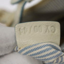 CELINE C Macadam Canvas Shoulder Bag Light Blue Auth yk17148-12