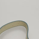 CELINE C Macadam Canvas Shoulder Bag Light Blue Auth yk17148-8