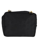 MCM Vicetos Logogram Chain Shoulder Bag Nylon Black Auth yk17160-3