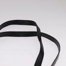 MCM Vicetos Logogram Chain Shoulder Bag Nylon Black Auth yk17160-8