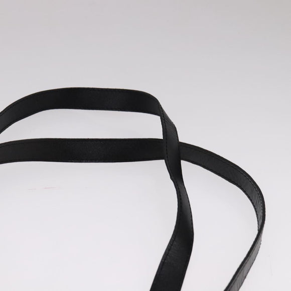 MCM Vicetos Logogram Chain Shoulder Bag Nylon Black Auth yk17160