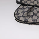 GUCCI GG Supreme Sherry Line Shoulder Bag PVC Red Navy Auth yk17172-10