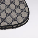 GUCCI GG Supreme Sherry Line Shoulder Bag PVC Red Navy Auth yk17172-13