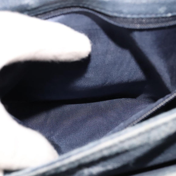 GUCCI GG Supreme Sherry Line Shoulder Bag PVC Red Navy Auth yk17172