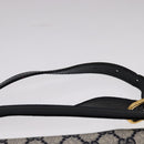 GUCCI GG Supreme Sherry Line Shoulder Bag PVC Red Navy Auth yk17172-8