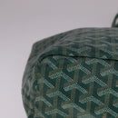 GOYARD Herringbone Saint Louis PM Tote Bag PVC Green Auth yk17206-9