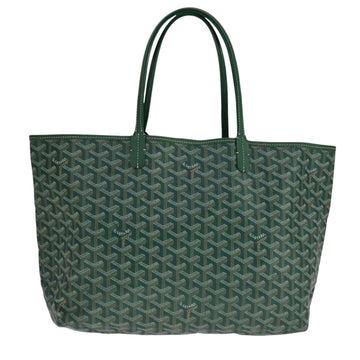 GOYARD Herringbone Saint Louis PM Tote Bag PVC Green Auth yk17206 - 0