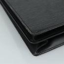 LOUIS VUITTON Epi Serviette Ambassador Business Bag Black M54412 LV Auth yk17207-15