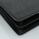 LOUIS VUITTON Epi Serviette Ambassador Business Bag Black M54412 LV Auth yk17207-16