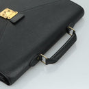 LOUIS VUITTON Epi Serviette Ambassador Business Bag Black M54412 LV Auth yk17207-6