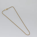 Christian Dior Bracelet Twist Necklace metal 2Set Gold Auth yk17215-2