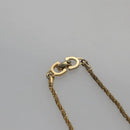Christian Dior Bracelet Twist Necklace metal 2Set Gold Auth yk17215-6