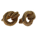 Christian Dior Earring metal Gold Auth yk17216-1