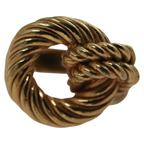 Christian Dior Earring metal Gold Auth yk17216