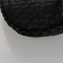 BOTTEGA VENETA INTRECCIATO Mini Hobo Hand Bag Leather Black 189227 Auth yk17218AM-16