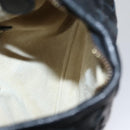 BOTTEGA VENETA INTRECCIATO Mini Hobo Hand Bag Leather Black 189227 Auth yk17218AM-10