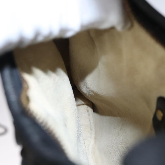 BOTTEGA VENETA INTRECCIATO Mini Hobo Hand Bag Leather Black 189227 Auth yk17218AM