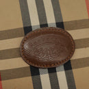 Burberrys Nova Check Shoulder Bag Canvas Beige Auth yk17224-15