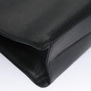 CHANEL COCO Mark Tote Bag Caviar Skin Black Gold CC Auth yk17238A-9