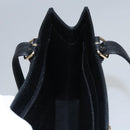 CHANEL COCO Mark Tote Bag Caviar Skin Black Gold CC Auth yk17238A-19