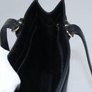 CHANEL COCO Mark Tote Bag Caviar Skin Black Gold CC Auth yk17238A-20