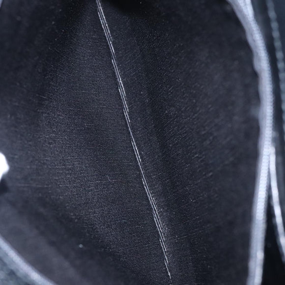 CHANEL COCO Mark Tote Bag Caviar Skin Black Gold CC Auth yk17238A