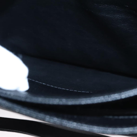 CHANEL COCO Mark Tote Bag Caviar Skin Black Gold CC Auth yk17238A