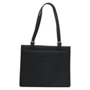 CHANEL COCO Mark Tote Bag Caviar Skin Black Gold CC Auth yk17238A-2