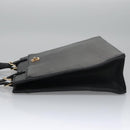 CHANEL COCO Mark Tote Bag Caviar Skin Black Gold CC Auth yk17238A-4