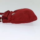 PRADA Shoulder Bag Nylon Red Auth yk17295-3