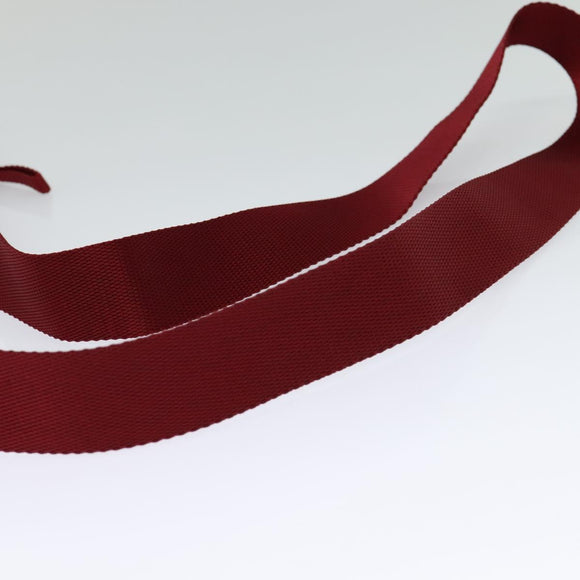 PRADA Shoulder Bag Nylon Red Auth yk17295