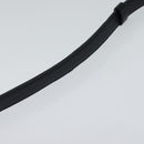 CHANEL COCO Mark Belt Leather 26.4"" Black Gold CC Auth yk17305-14