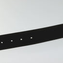 GUCCI Interlocking Belt Leather 39.8"" Black 114876 Auth yk17313-17