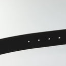 GUCCI Interlocking Belt Leather 39.8"" Black 114876 Auth yk17313-18