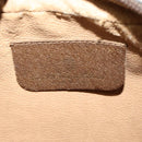 GUCCI GG Supreme Web Sherry Line Clutch Bag PVC Beige 89 01 034 Auth yk17324-14