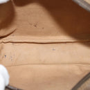 GUCCI GG Supreme Web Sherry Line Clutch Bag PVC Beige 89 01 034 Auth yk17324-15