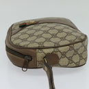 GUCCI GG Supreme Web Sherry Line Clutch Bag PVC Beige 89 01 034 Auth yk17324-3