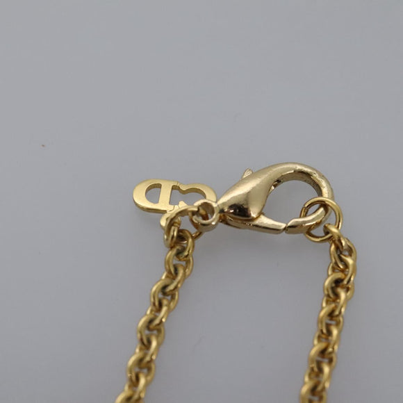 Christian Dior Necklace metal Gold Auth yk17355