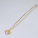 Christian Dior Necklace metal Gold Auth yk17355-11