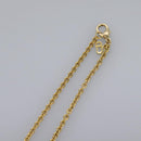 Christian Dior Necklace metal Gold Auth yk17355-15