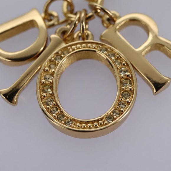 Christian Dior Necklace metal Gold Auth yk17355