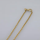 Christian Dior Necklace metal Gold Auth yk17355-9
