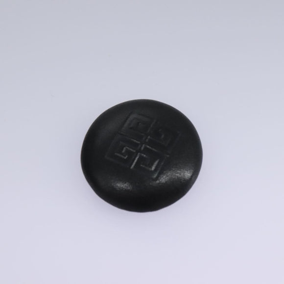 GIVENCHY Hand Bag Leather Black Gold Auth yk17377