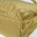 Christian Dior Trotter Canvas Tote Bag Yellow Auth yk17386-12