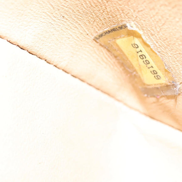 CHANEL Choco Bar Hand Bag Denim Blue CC Auth yk17394