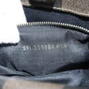 FENDI Pecan Canvas Tote Bag Brown Black Auth yk17395-12