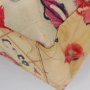 CHANEL Matelasse Chain COCO Mark Lip Tote Bag Vinyl Red CC Auth yk17404-12