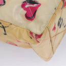 CHANEL Matelasse Chain COCO Mark Lip Tote Bag Vinyl Red CC Auth yk17404-13